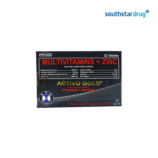 Activo Gold Tablet - 32s - Southstar Drug