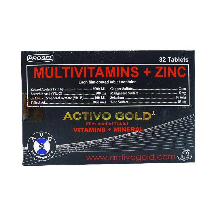 Activo Gold Tablet - 32s - Southstar Drug