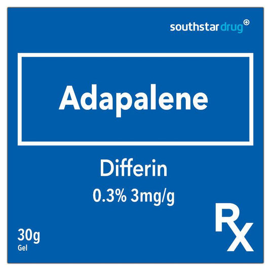 Rx: Differin 0.3% 3mg/g Gel 30g - Southstar Drug