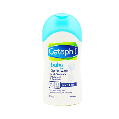 Cetaphil Baby Gentle Wash and Shampoo 50ml - Southstar Drug