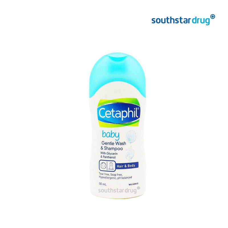 Cetaphil 50 ml Baby Gentle Wash and Shampoo - Southstar Drug
