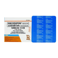 Rx: Arbloc CCB 5mg / 50mg Tablet - Southstar Drug