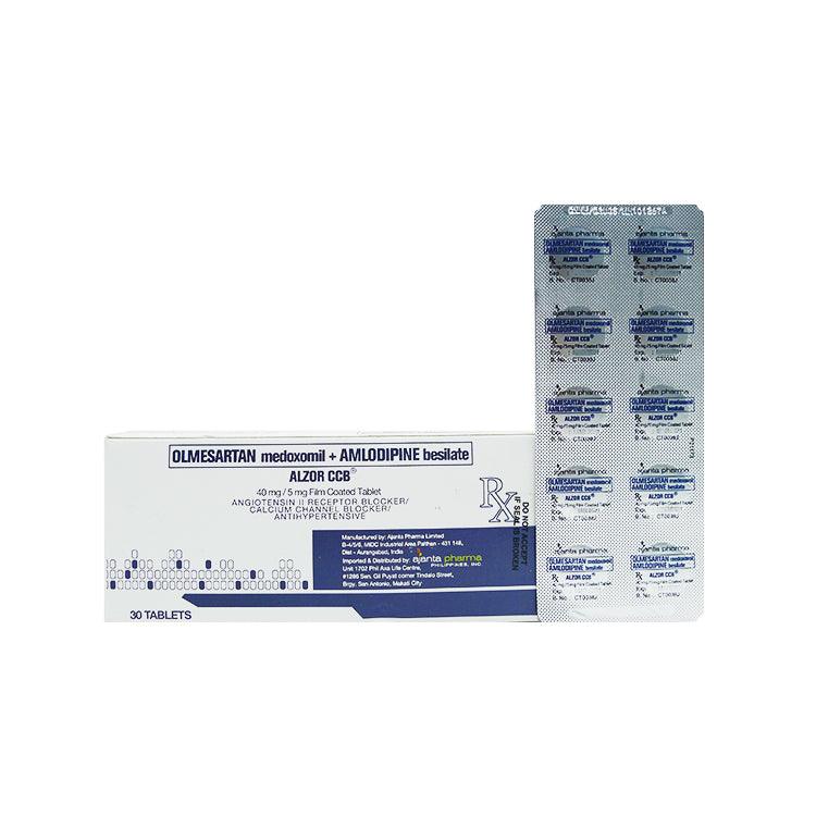 Rx: Alzor CCB 40mg / 5mg Tablet - Southstar Drug