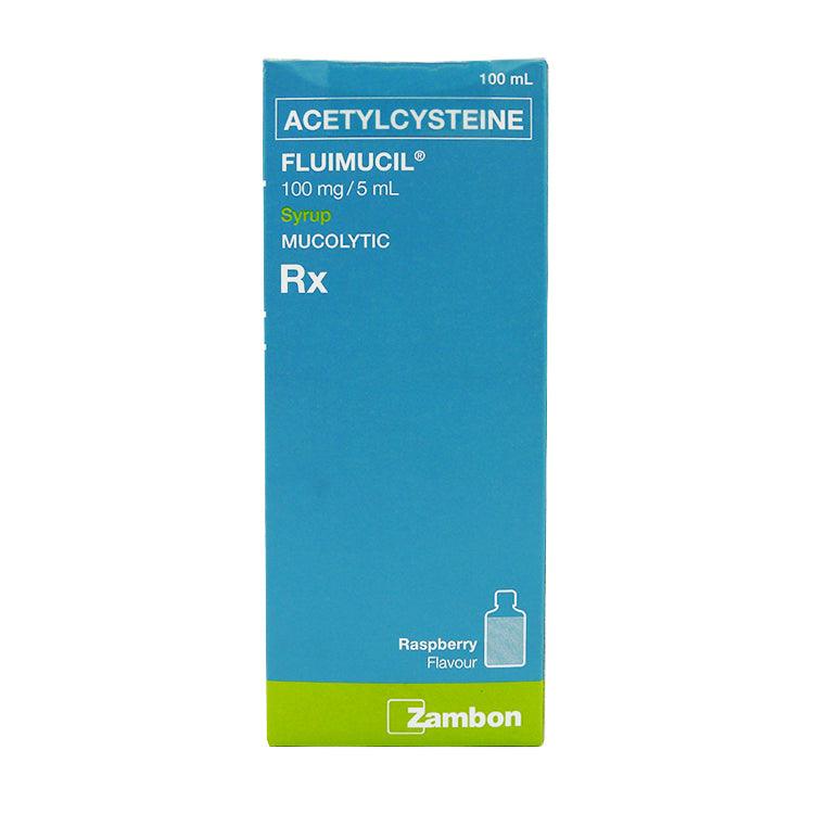 Rx: Fluimucil 100mg / 5ml 100ml Syrup - Southstar Drug