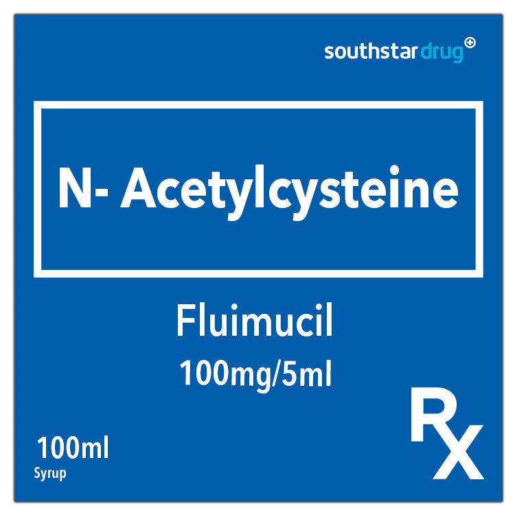 Rx: Fluimucil 100mg / 5ml 100ml Syrup - Southstar Drug