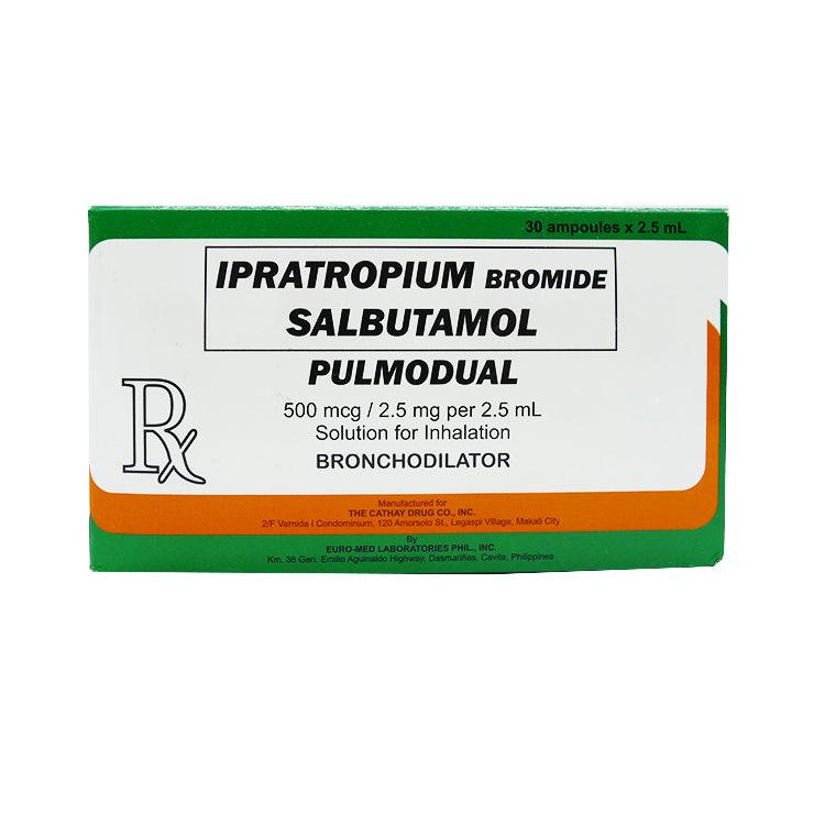 Rx: Pulmodual 500mcg / 2.5mg per 2.5ml Ampule - Southstar Drug