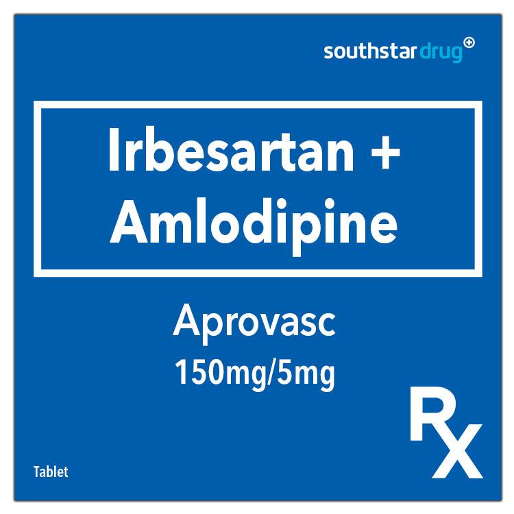 Rx: Aprovasc 150mg / 5mg Tablet - Southstar Drug