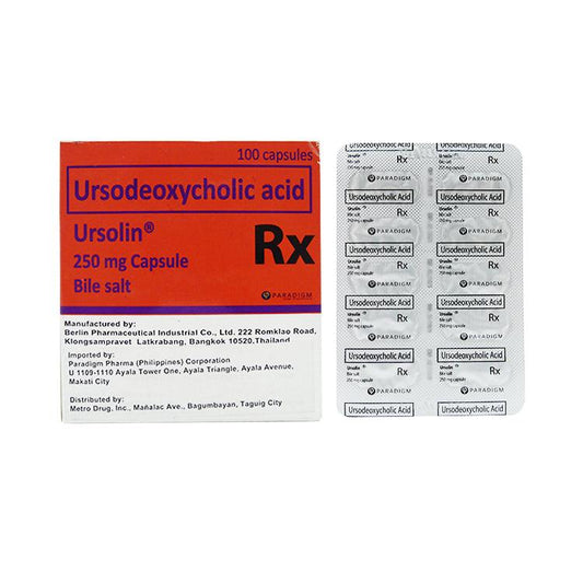 Rx: Ursolin 250mg Capsule - Southstar Drug