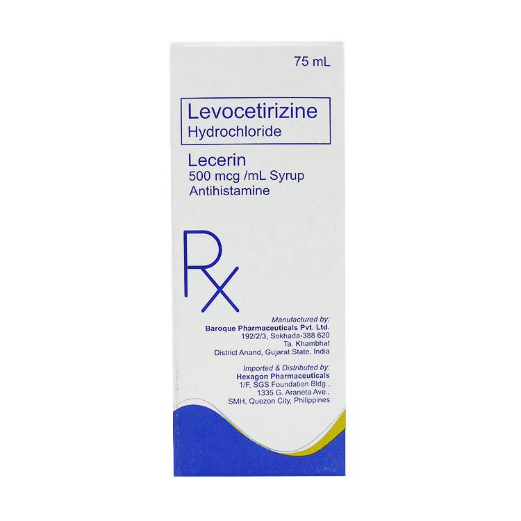 Rx: Lecerin 500mcg /ml 75ml Syrup - Southstar Drug