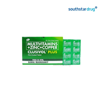 Clusivol Plus Tablet - 20s - Southstar Drug