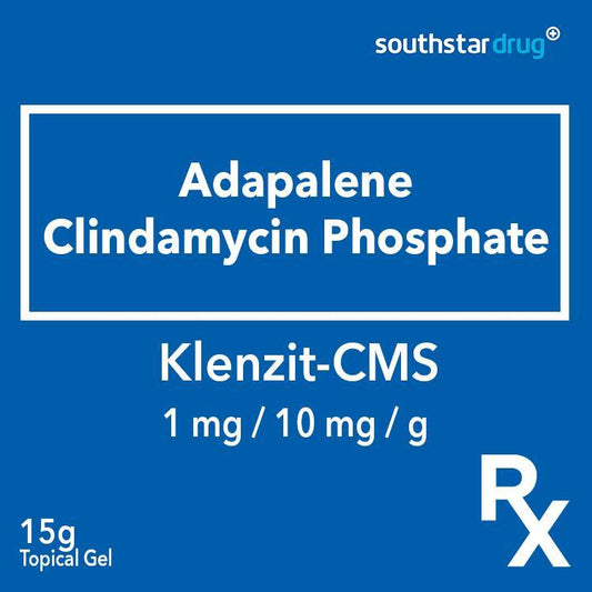 Rx: Klenzit - CMS 1mg / 10mg / g 15 g Gel - Southstar Drug