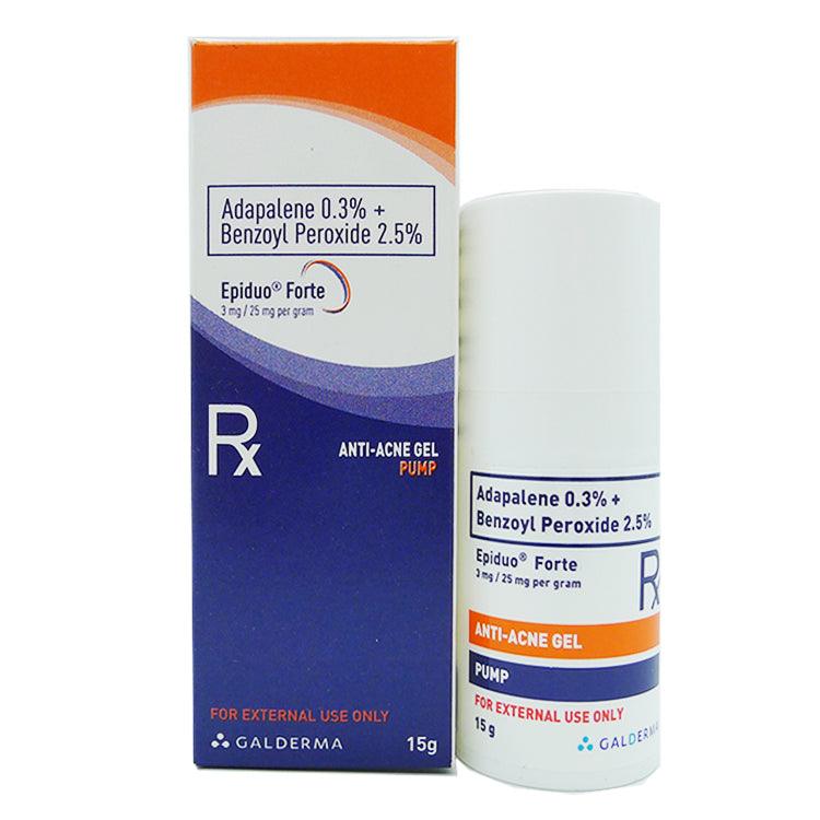 Rx: Epiduo Forte 3mg / 25mg 15g Gel - Southstar Drug