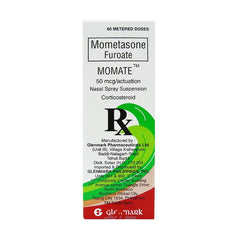 Rx: Momate 50mcg / Actuation 60 Dose Nasal Spray Suspension