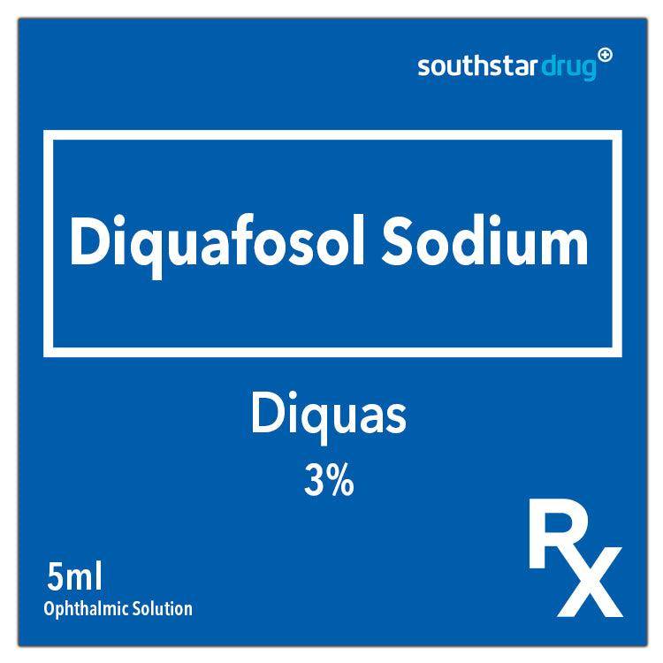 Rx: Diquas 3% 30mg /ml 5ml Ophthalmic Solution - Southstar Drug