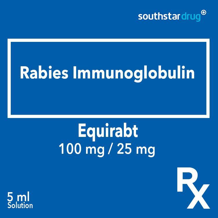 Rx: Equirab 1000 I.U. /ml 5ml Solution - Southstar Drug