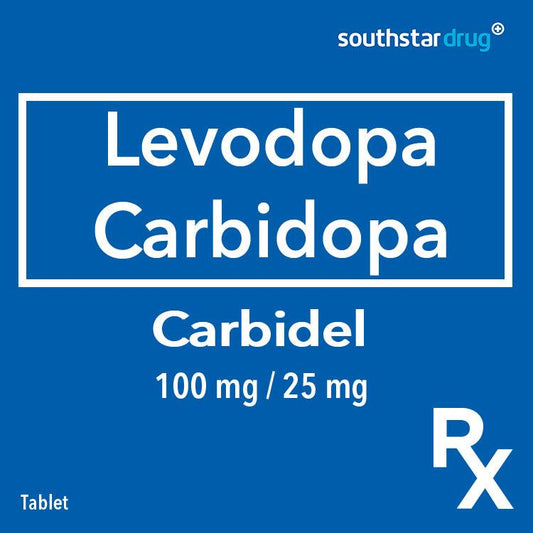 Rx: Carbidel 100mg / 25mg Tablet - Southstar Drug