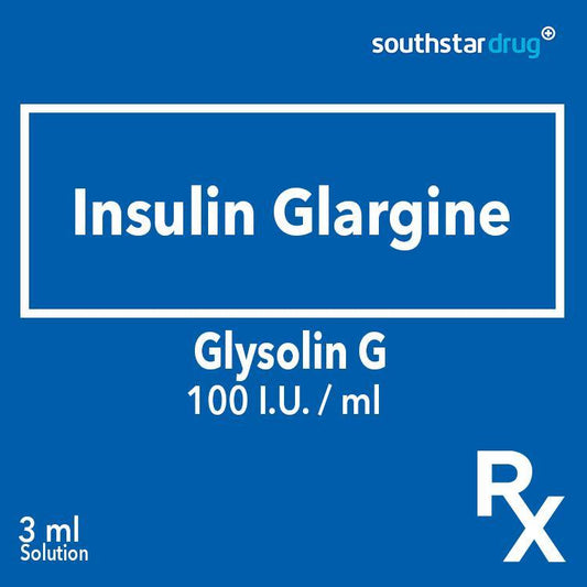 Rx: Glysolin G 100 I.U. / ml 3 ml Solution - Southstar Drug