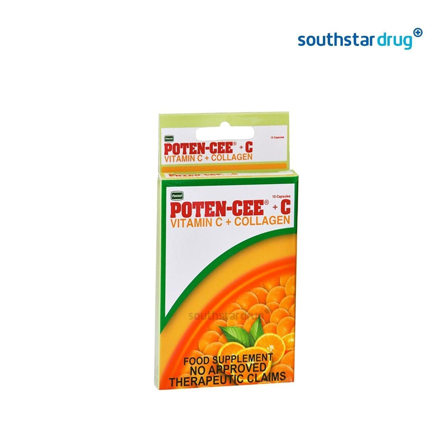 Potencee plus Collagen Capsule - 10s - Southstar Drug