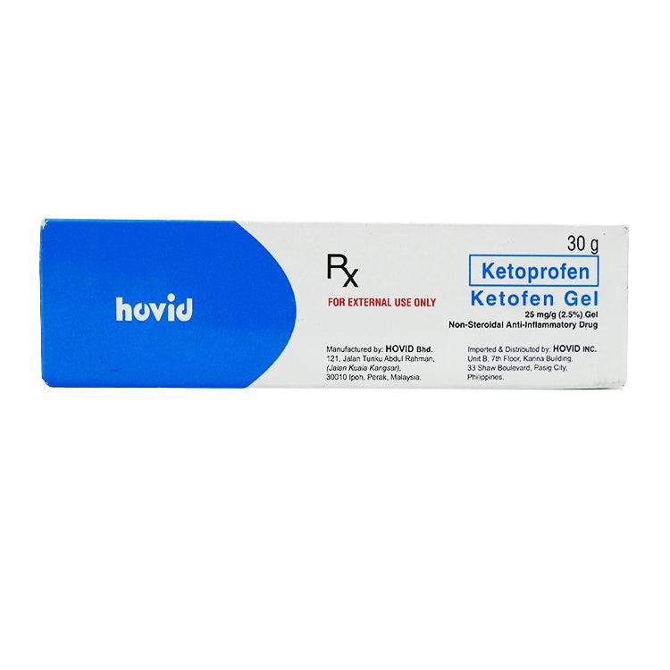 Rx: Ketofen 2.5 % 30 g Gel - Southstar Drug