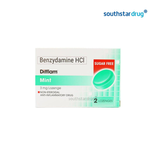 Difflam Mint 3mg Lozenge - 2s - Southstar Drug