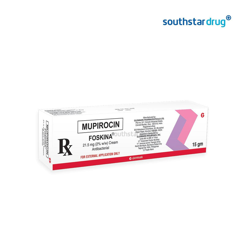 Rx: Foskina 20 mg / g 15 g Cream - Southstar Drug