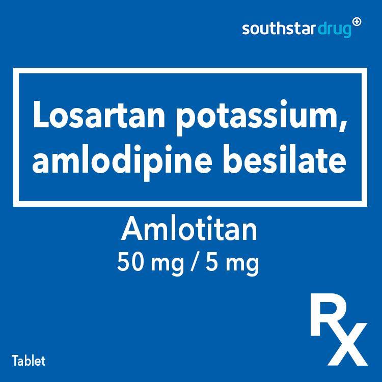 Rx: Amlotitan 50mg / 5mg Tablet - Southstar Drug