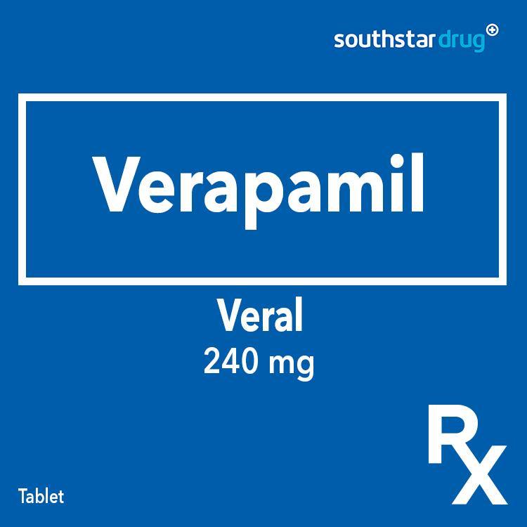 Rx: Veral 240mg Tablet - Southstar Drug