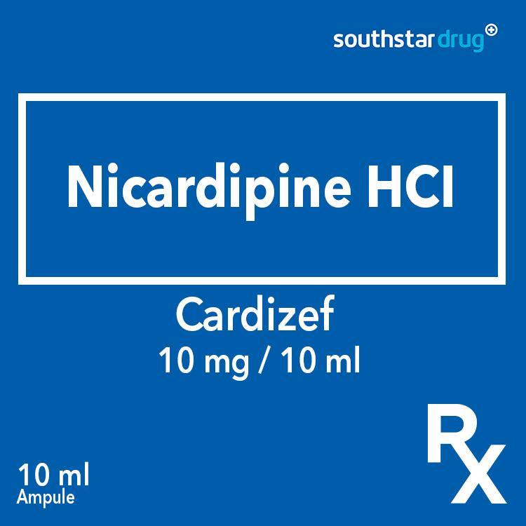 Rx: Cardizef 10mg / 10ml Ampule - Southstar Drug