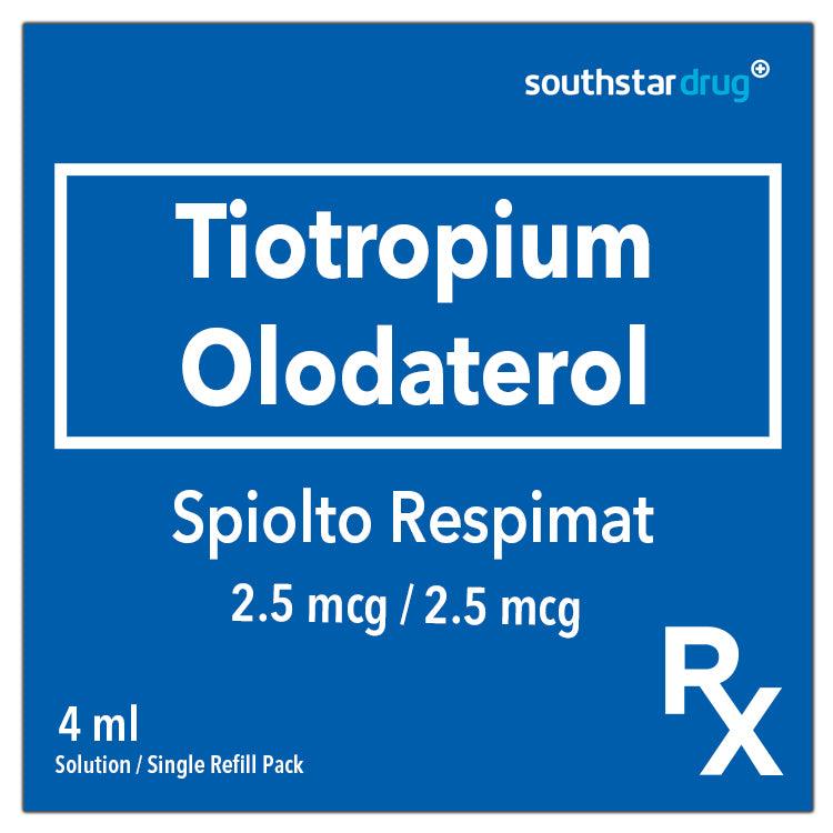 Rx: Spiolto Respimat 2.5mcg / 2.5mcg Solution for Inhlation Refill 4ml - Southstar Drug
