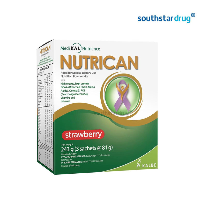 Nutrican Strawberry 245g - Southstar Drug