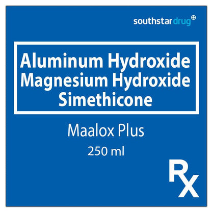 Maalox Plus Suspension 250ml - Southstar Drug