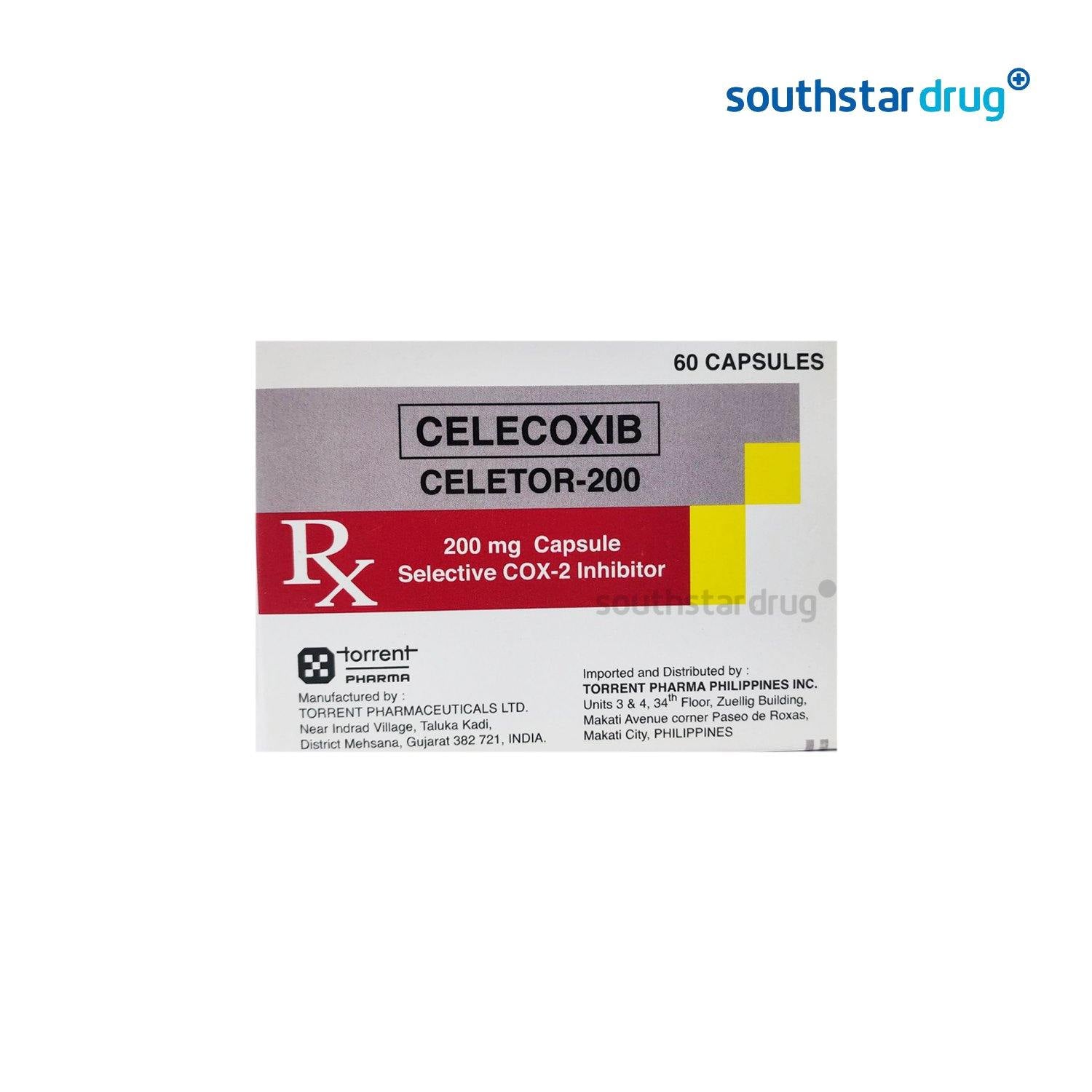 Rx: Celetor 200mg Capsule - Southstar Drug