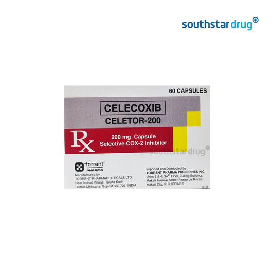 Rx: Celetor 200mg Capsule - Southstar Drug