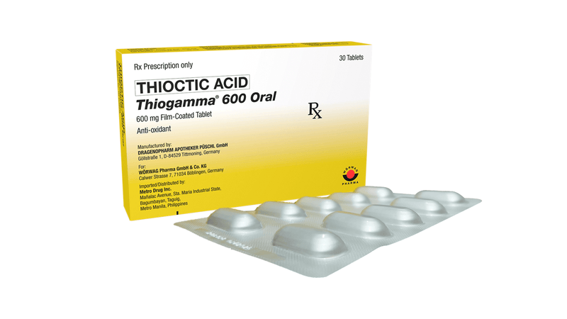 Rx Thiogamma 600mg Tablet - Southstar Drug