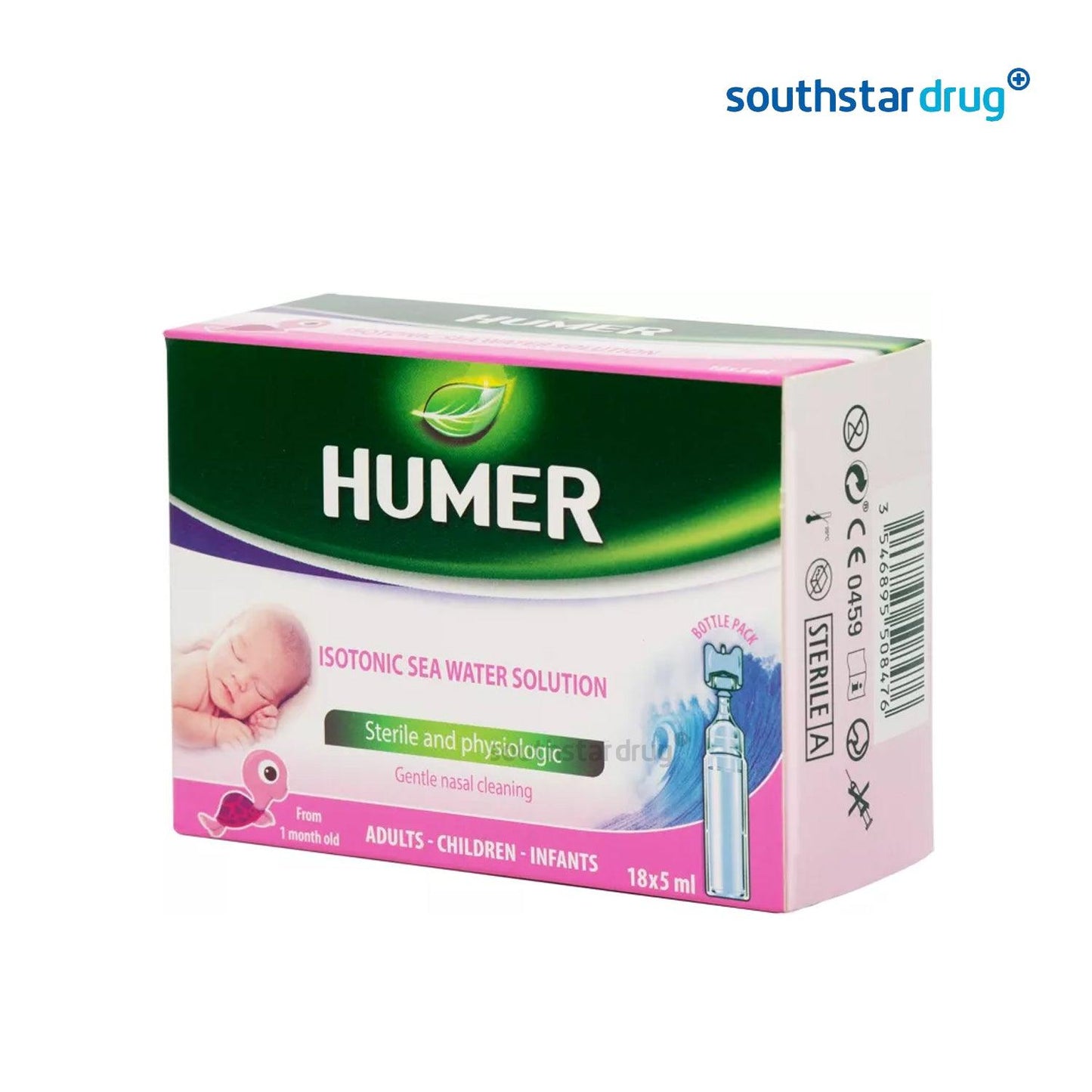 Humer Isotonic Sea Water Solution 5ml - Southstar Drug