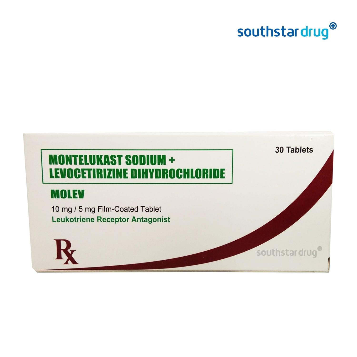 Rx: Molev 10mg / 5mg Tablet - Southstar Drug