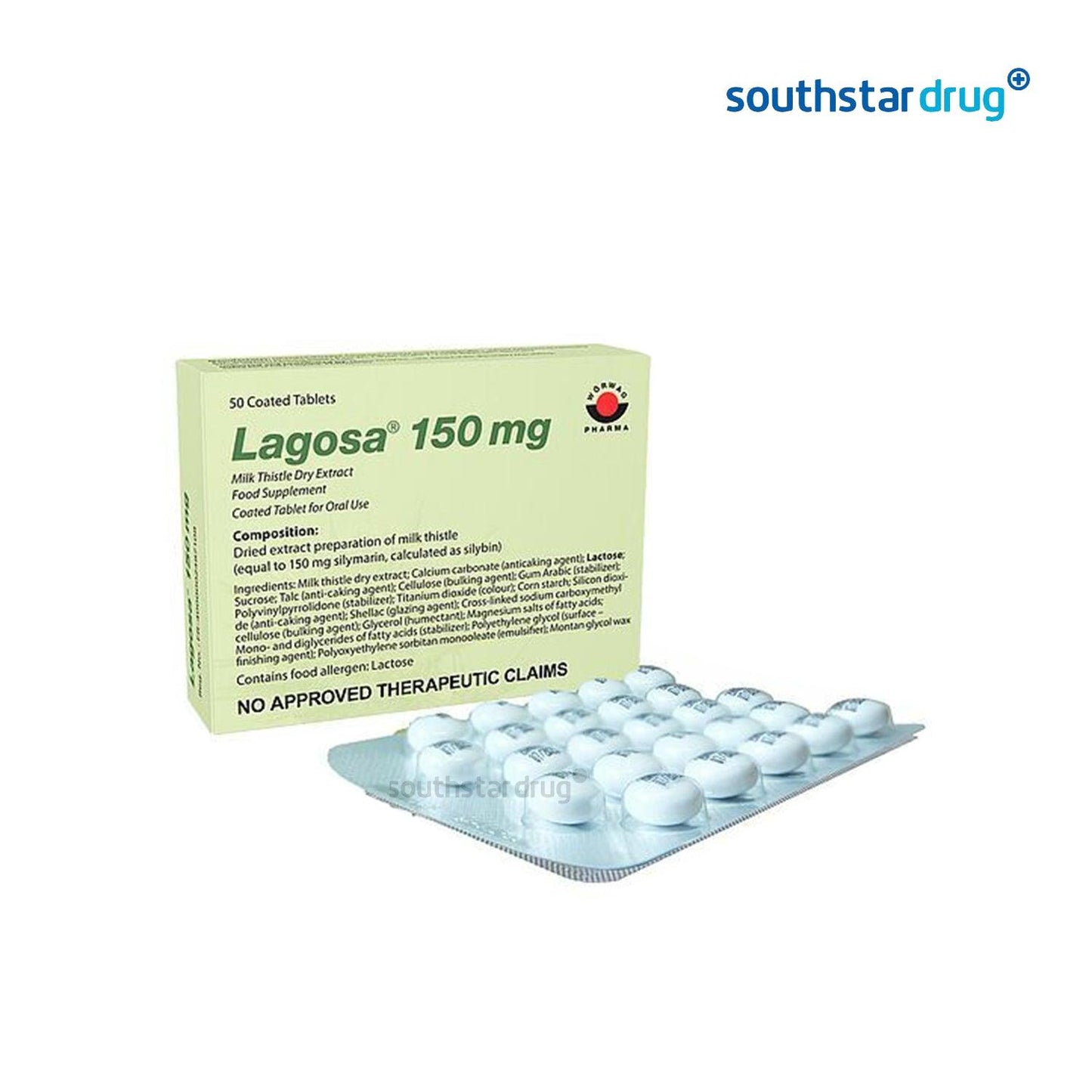 Lagosa 150mg Tablet - 25s - Southstar Drug