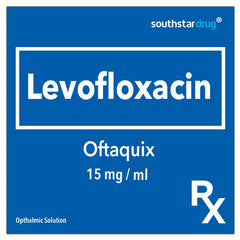 Rx: Oftaquix 15mg /ml Opthalmic Solution - Southstar Drug