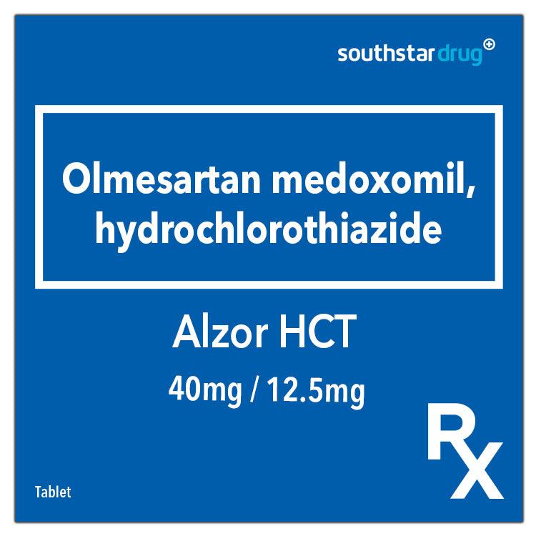 Rx: Alzor HCT 40mg / 12.5mg Tablet - Southstar Drug