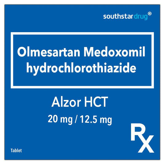 Rx: Alzor HCT 20mg / 12.5mg Tablet - Southstar Drug