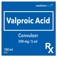 Rx: Convulzor 250mg / 5ml 100ml Syrup - Southstar Drug