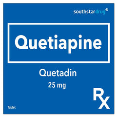 Rx: Quetadin 25mg Tablet - Southstar Drug