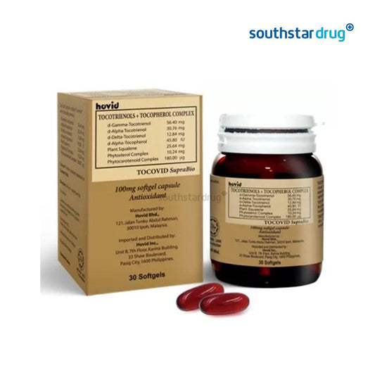 Tocovid SupraBio 100mg Capsule - 30s - Southstar Drug