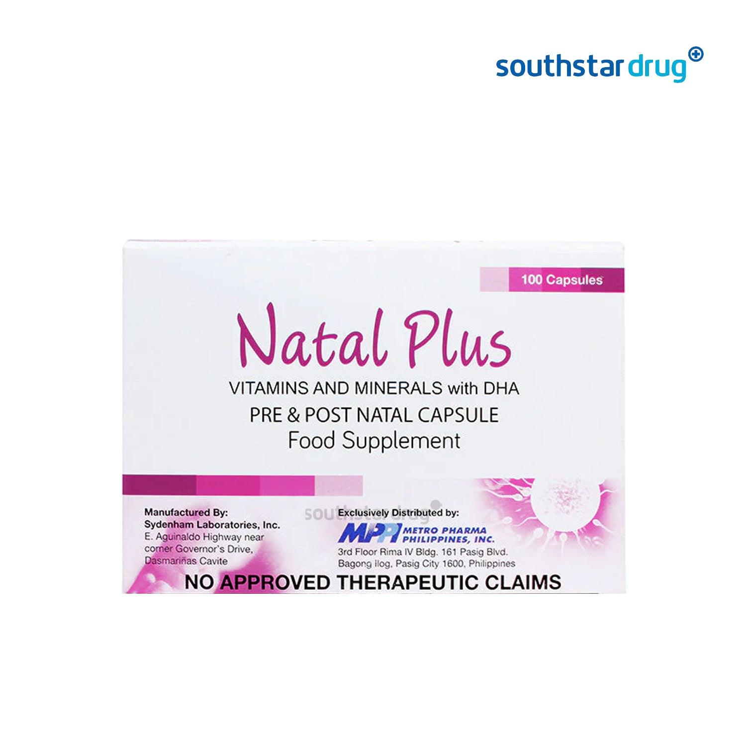 Natal Plus Capsule - 20s - Southstar Drug