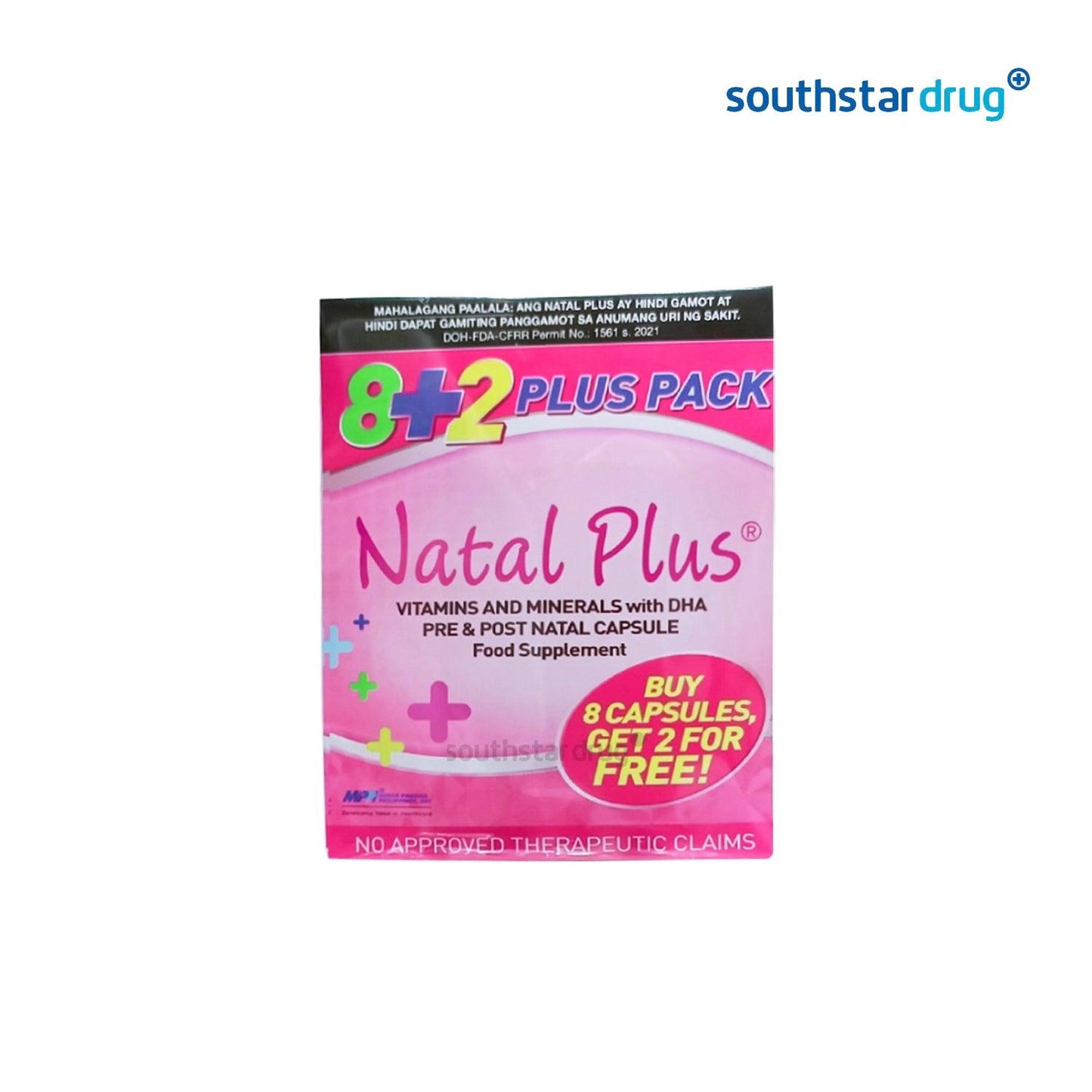 Natal Plus 8+2 Capsule - Southstar Drug