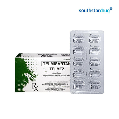 Rx: Telmez 40mg Tablet - Southstar Drug