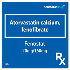 Rx; Fenostat 20mg/160mg Tablet - Southstar Drug
