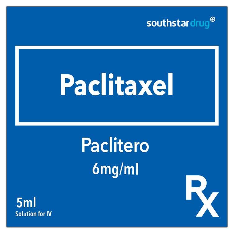 Rx: Paclitero 6mg/ml Solution For IV 5ml - Southstar Drug