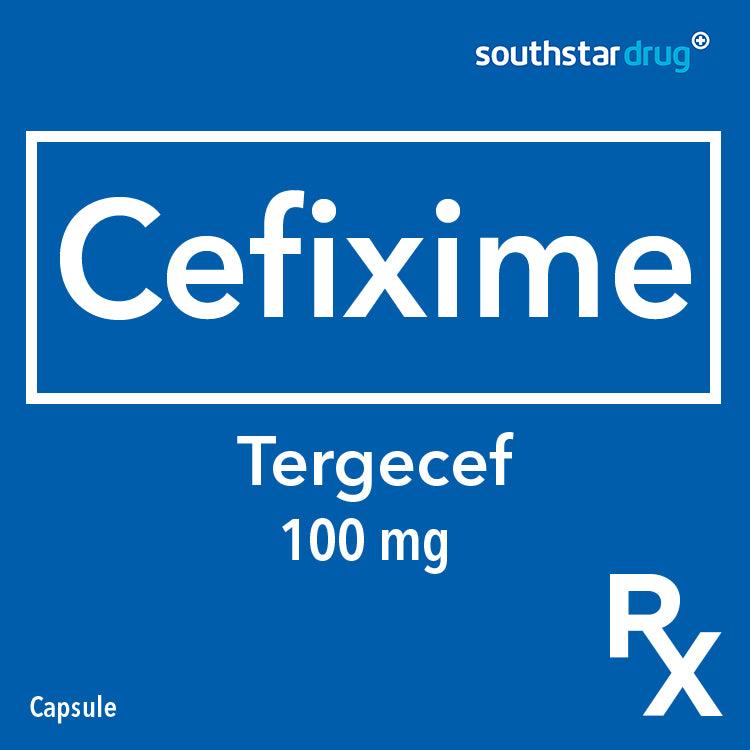 Rx: Tergecef 100mg Capsule - Southstar Drug