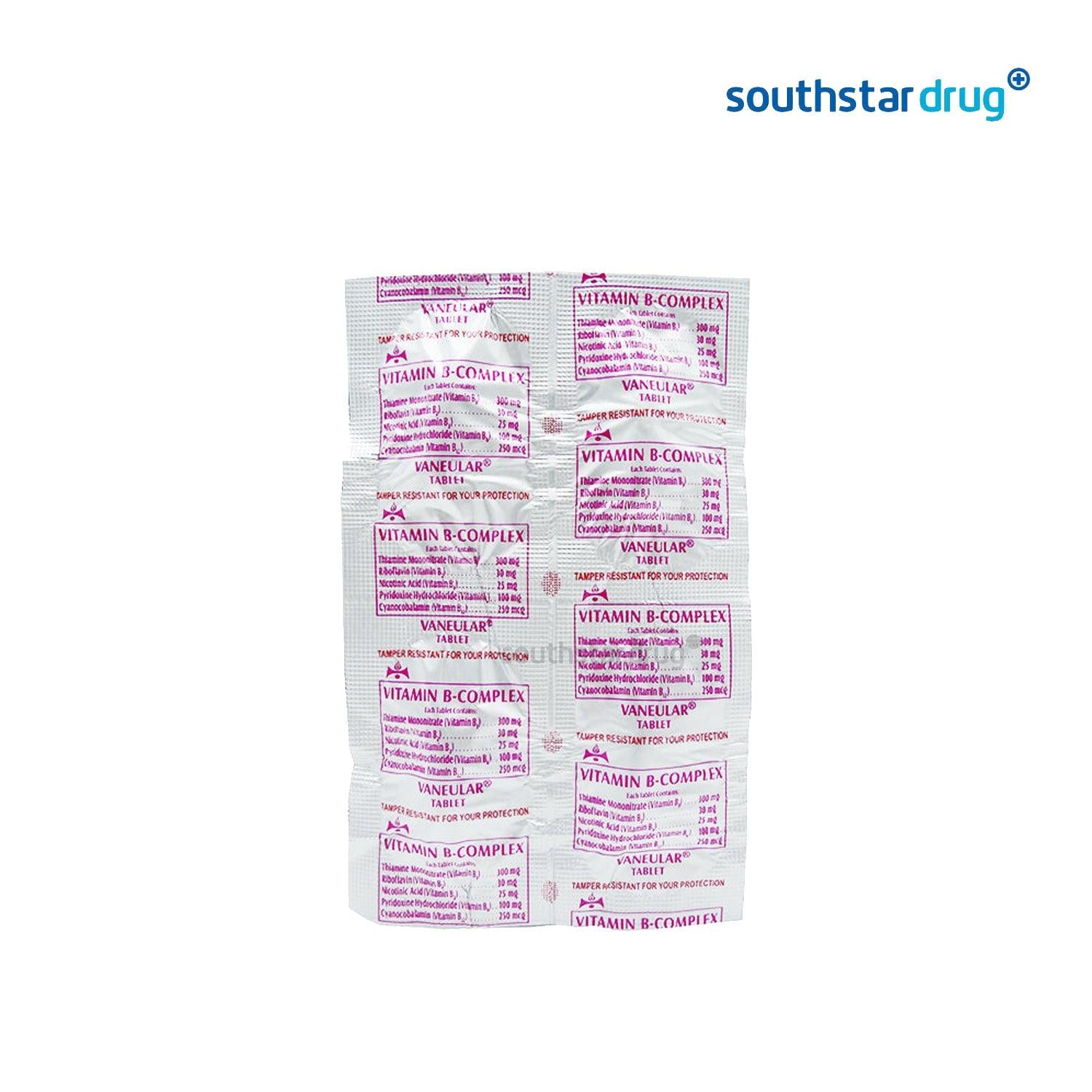 Vaneular Tablet - 20s - Southstar Drug